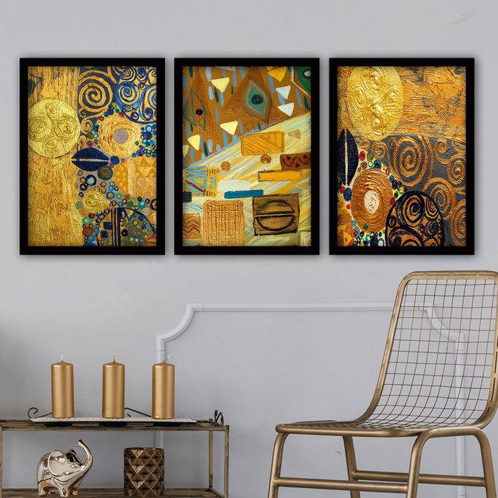 Wallity Cuadro Decorativo Enmarcado Desconocido (3 Piezas) Wallity Cuadro Decorativo Enmarcado Desconocido (3 Piezas)